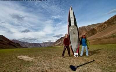SUPing the Himalayan waters