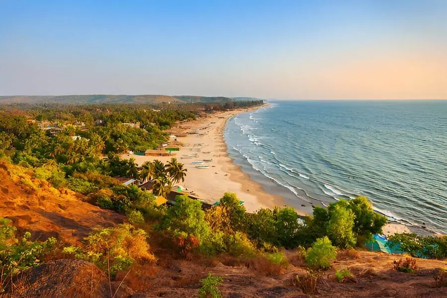 Arambol beach in North Goa