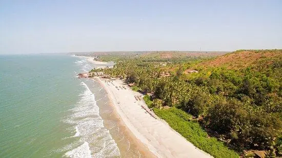 Ashwem beach in North Goa